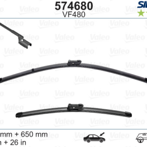 VALEO SILENCIO VALYTUVAI CITROEN, FORD, FORD, PEUGEOT FLAT BLADE