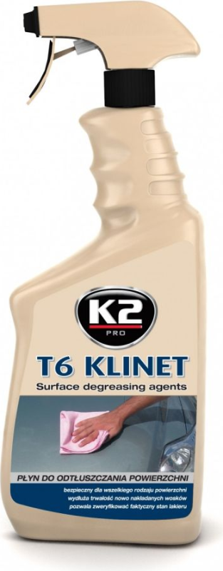 T6 KLINET СРЕДСТВО ДЛЯ УДАЛЕНИЯ ЖИРА С ПОВЕРХНОСТЕЙ, 770 МЛ.