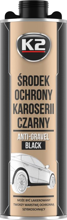 DERVA K2 "ANTI -GRAVEL" 1L BLACK