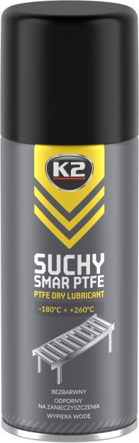 СУХАЯ СМАЗКА K2 PTFE СПРЕЙ 400 МЛ