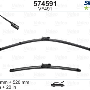VALEO SILENCIO VALYTUVAI AUDI FLAT BLADE