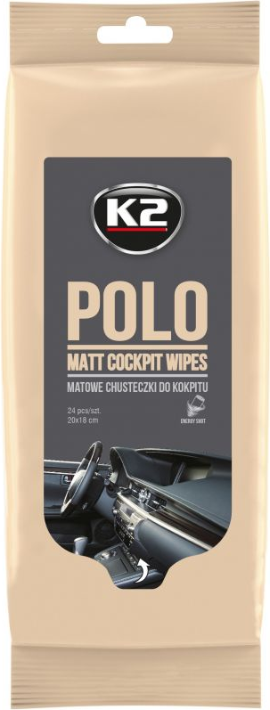 K2 POLO MAT WET WIPES FOR DASHBOARD