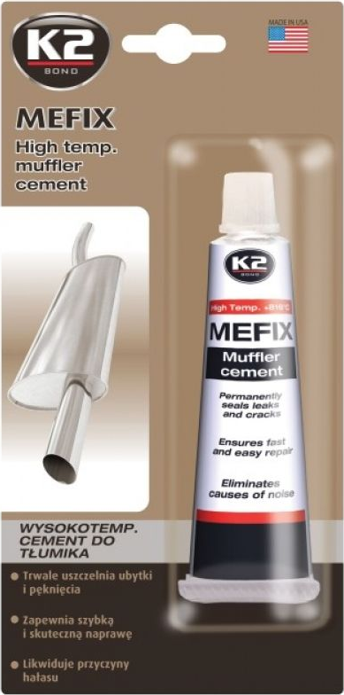 ВЫСОКОТЕМПЕРАТУРНЫЙ ЦЕМЕНТ ДЛЯ ГАСИТЕЛЕЙ "MEFIX"