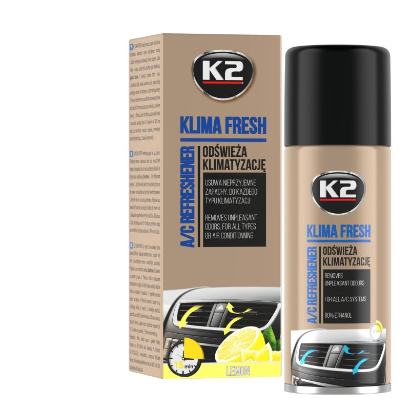 KONDICIONIERIAUS VALIKLIS K2 "KLIMA FRESH" LEMON