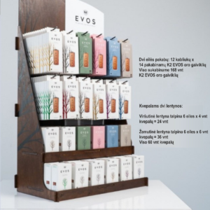 K2 EVOS AIR FRESHENER STAND WITHOUT GOODS