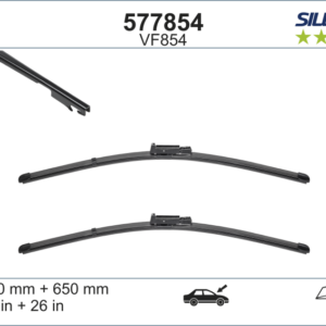 VALEO SILENCIO VALYTUVAI SEAT FLAT BLADE