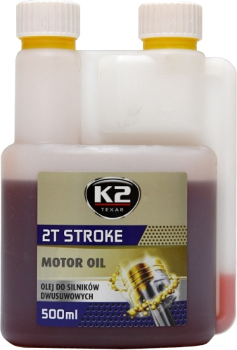 TWO-STROKE K2 SEMI-SYNTHETIC OIL RED