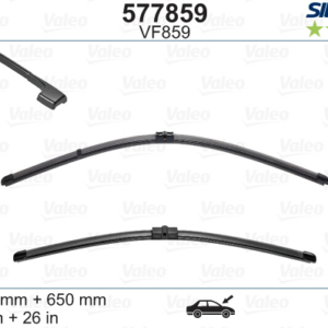 VALEO SILENCIO VALYTUVAI VW, PORSCHE FLAT BLADE