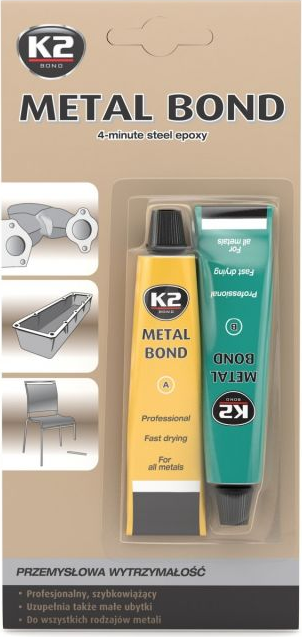 ДВУХКОМПОНЕНТНЫЙ ЭПОКСИДНЫЙ КЛЕЙ ДЛЯ МЕТАЛЛА 'METAL BOND' B116