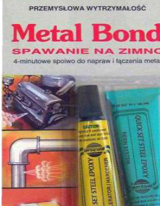 ЭПОКСИДНЫЙ КЛЕЙ ДЛЯ МЕТАЛЛА ''METAL BOND''