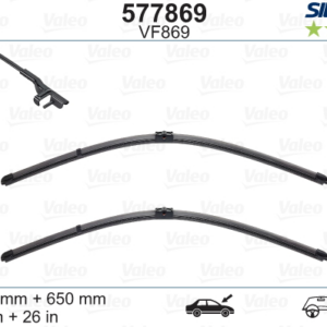 VALEO SILENCIO WIPERS CITROEN, MERCEDES-BENZ FLAT BLADE