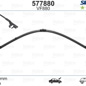 VALEO SILENCIO WIPERS AUDI FLAT BLADE
