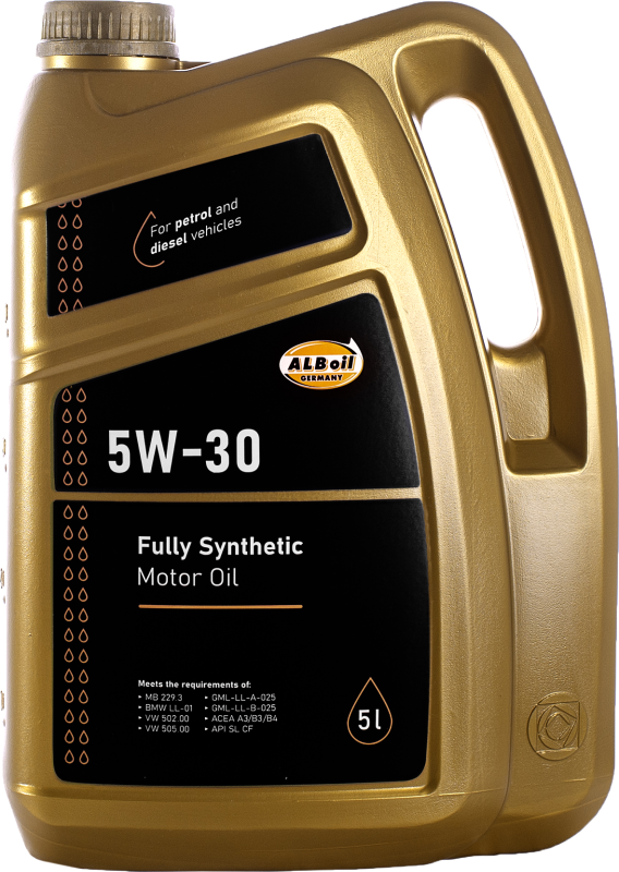 5W-30 FULL SYNTHETIC. UNIVERSAL 5L