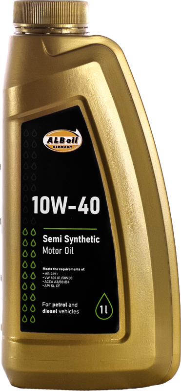 10W-40 SEMI-SYNTHETIC. UNIVERSAL 5L