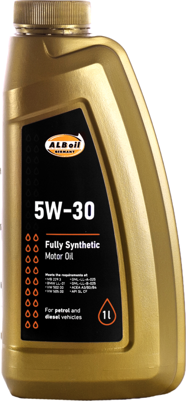 5W-30 FULL SYNTHETIC. UNIVERSAL 5L