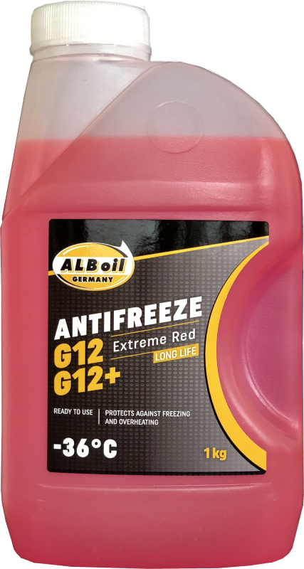 ANTIFREEZE G12/G12+ "ALB RED 5 KG ANTIFREEZE -36"