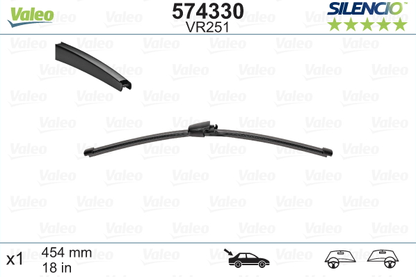 VALEO SILENCIO VALYTUVAI VW TYL