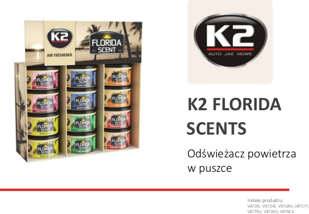 AIR FRESHENERS K2 FLORIDA