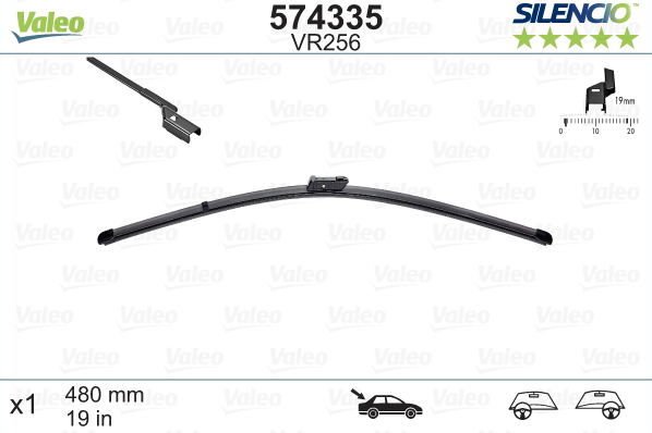 VALEO SILENCIO VALYTUVAI FORD MONDEO TYL