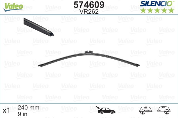 VALEO SILENCIO VALYTUVAI CITROEN, FORD, MINI, RENAULT TYL