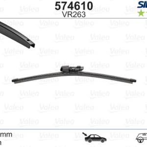 VALEO SILENCIO WIPERS SEAT, SKODA, VW TYL