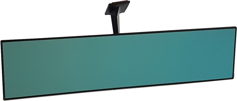 STRAIGHT MIRROR WITH FOOT 300 MM