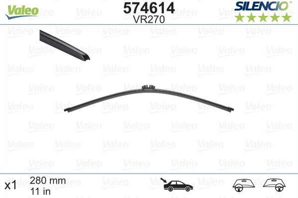 VALEO SILENCIO VALYTUVAI MINI, BMW, FORD TYL