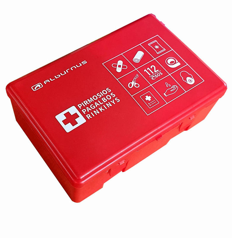 FIRST AID KIT, HARD CASE (NEW COMPOSITION)