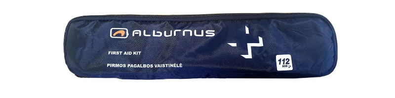 VAISTINĖLĖ-PIRMOSIOS PAGALBOS RINKINYS NAUJOS SUDĖTIES