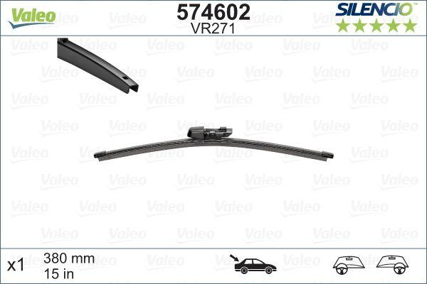 VALEO SILENCIO VALYTUVAI SEAT, VW TYL