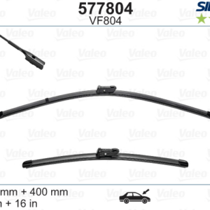 VALEO SILENCIO VALYTUVAI SKODA FABIA FLAT BLADE