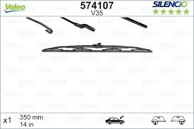 VALEO SILENCIO VALYTUVAI STANDARD AUDI, BMW, CHEVROLET, CITROEN, DAEWOO, FORD, SKODA, TOYOTA, VOLVO, VW V35