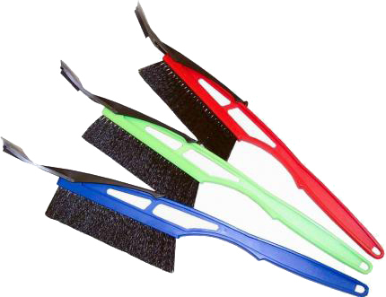ICE SCRAPER WITH WHISK