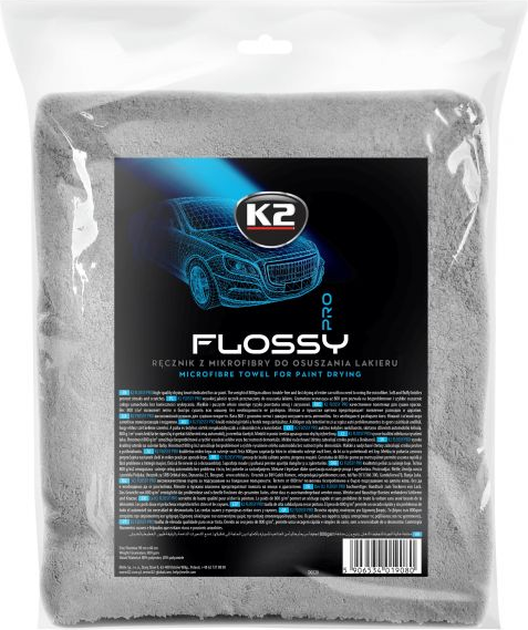 САЛФЕТКА ИЗ МИКРОФИБРЫ K2 FLOSSY 60X90