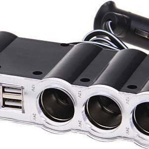 SKIRSTYTUVAS 4 LIZDŲ 2 USB 1A