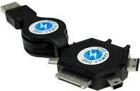 USB  ĮKROVIMO LAIDAS SU 5 JUNGTIMIS