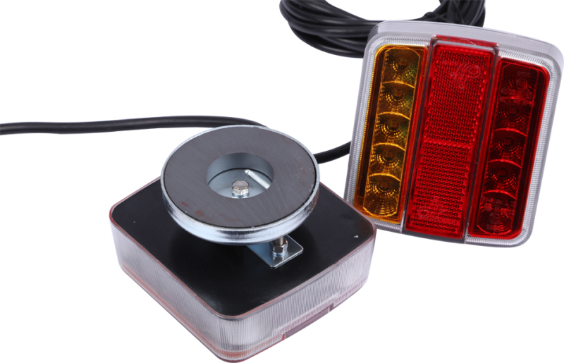 ЗАДНИЕ СВЕТОДИОДНЫЕ ФОНАРИ ДЛЯ ПРИЦЕПОВ С МАГНИТОМ 12V 2PCS