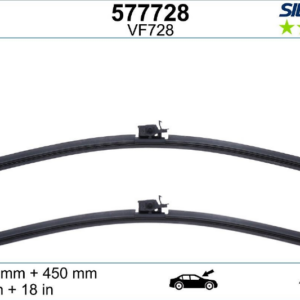 VALEO SILENCIO WIPER FLAT BLADE