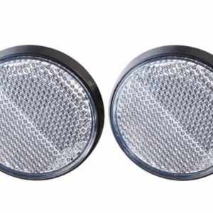 AUTOMOBILIO PRIEKABOS ATŠVAITAS APVALUS BALTAS 60MM