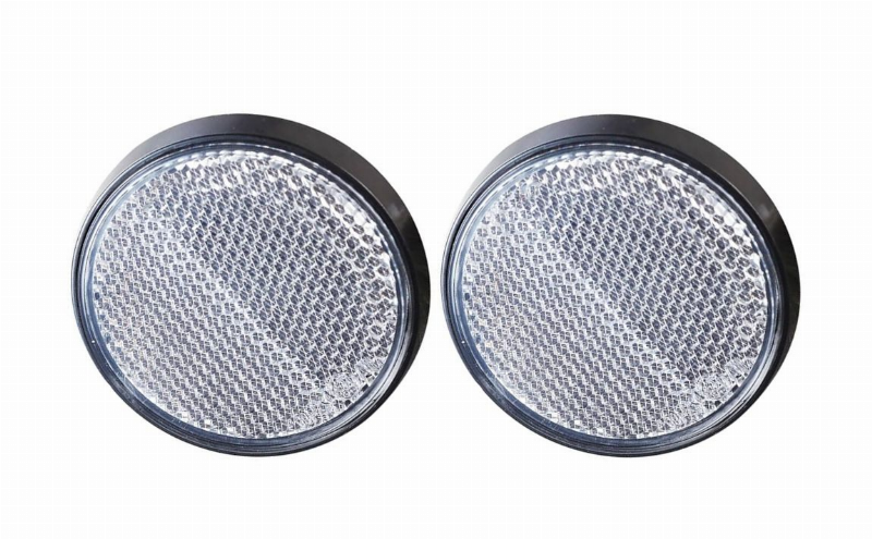 AUTOMOBILIO PRIEKABOS ATŠVAITAS APVALUS BALTAS 60MM