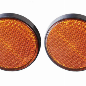 AUTOMOBILIO PRIEKABOS ATŠVAITAS APVALUS GELTONAS 60MM