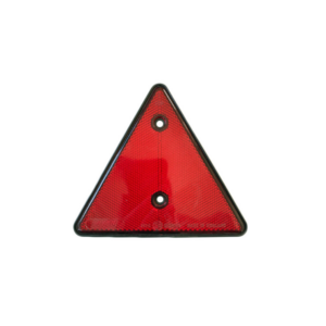 CAR TRAILER REFLECTOR TRIANGULAR RED 150X150X150MM