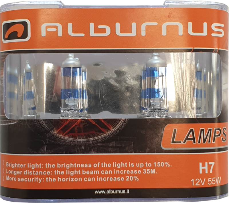 LEMPUTĖS H1, H3, H7, H8, H11