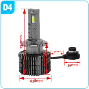 D4S LED SPULDZES