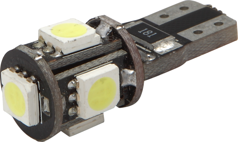 ЛАМПОЧКИ T10 5LED SMD CANBUS