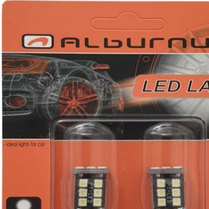 LEMPUTĖS W5W T10 LED 15SMD CANBUS 12/24V (2VNT)