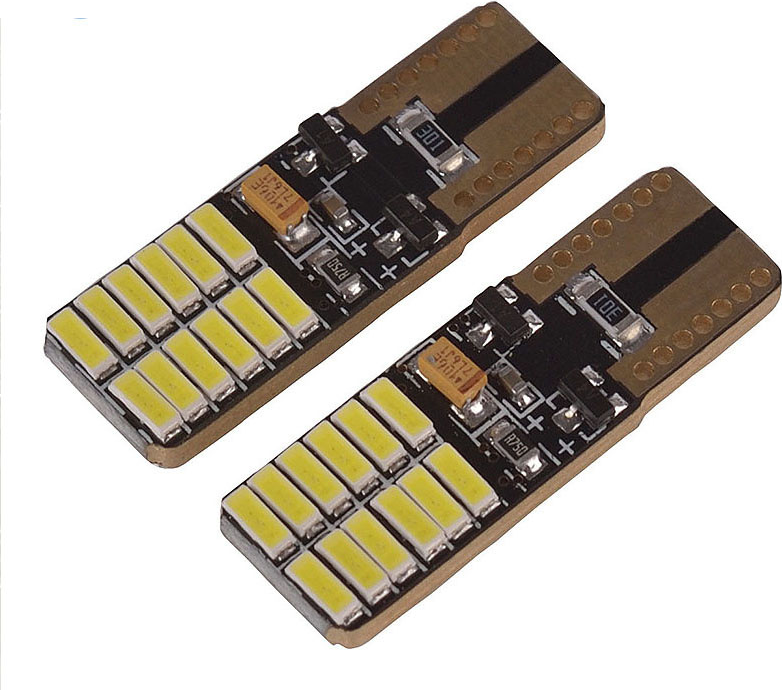 ЛАМПОЧКИ T10 24SMD CANBUS