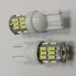 LEMPUTĖS W5W T10 LED 30SMD 12V (2VNT)