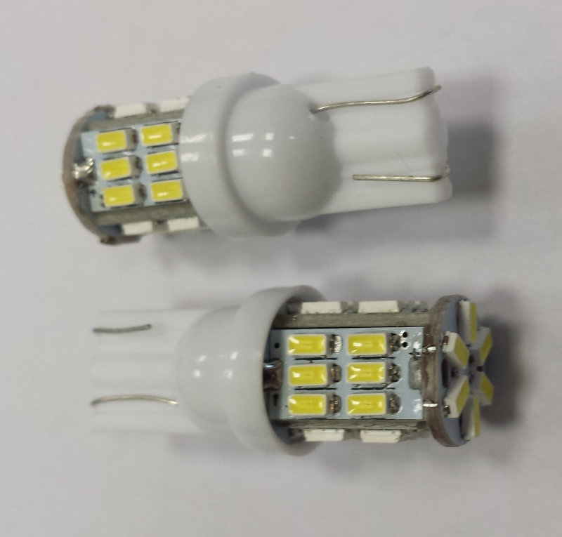 BULBS W5W T10 LED 30SMD 12V (2PCS)