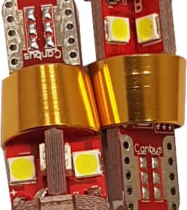 LEMPUTĖS W5W T10 LED 12SMD CANBUS 12V (2VNT)